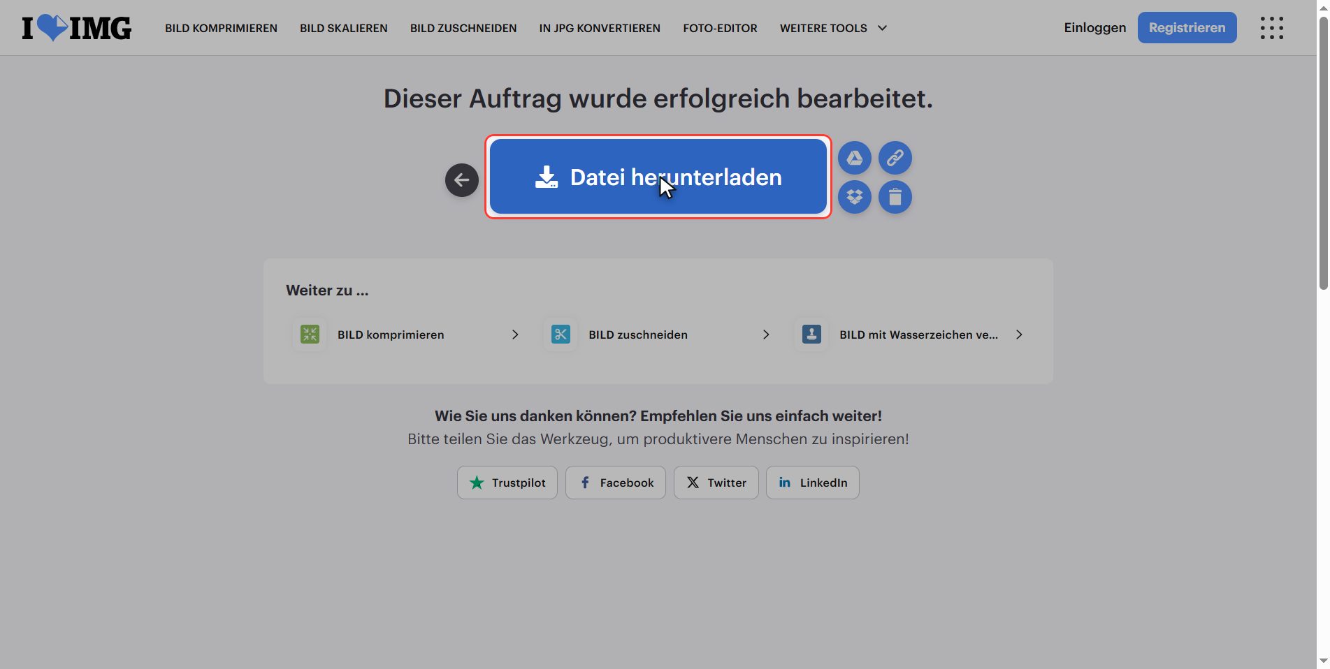 Herunterladen und vergleichen — Gesichter auf einem Foto unkenntlich machen