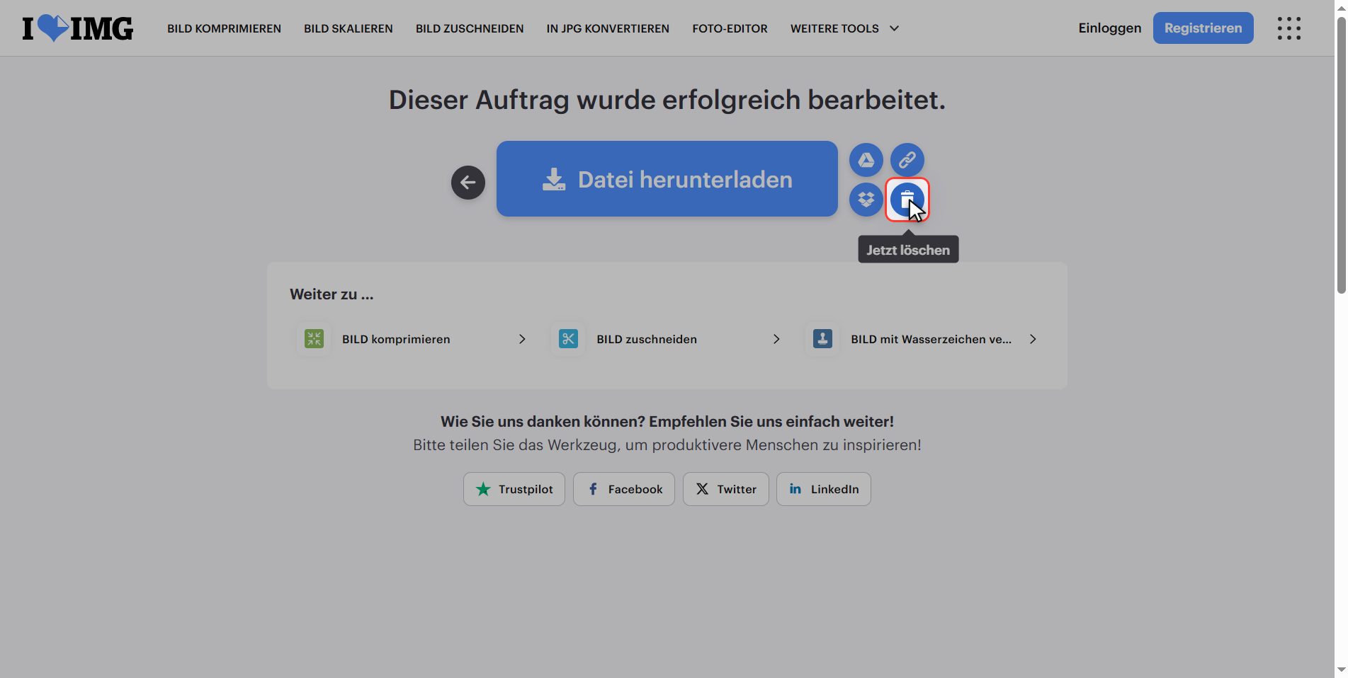 Was mit deinen Dateien passiert — Gesichter auf einem Foto unkenntlich machen