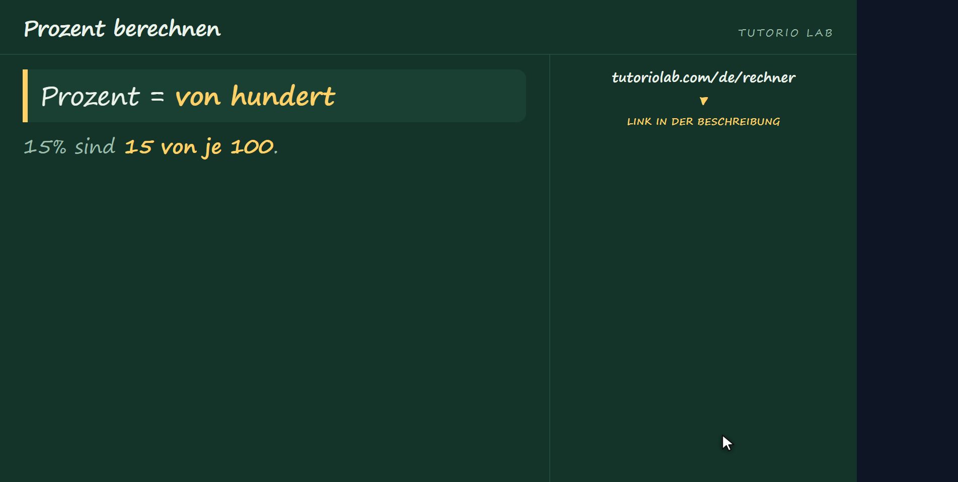 Was Prozent bedeutet — Prozent berechnen