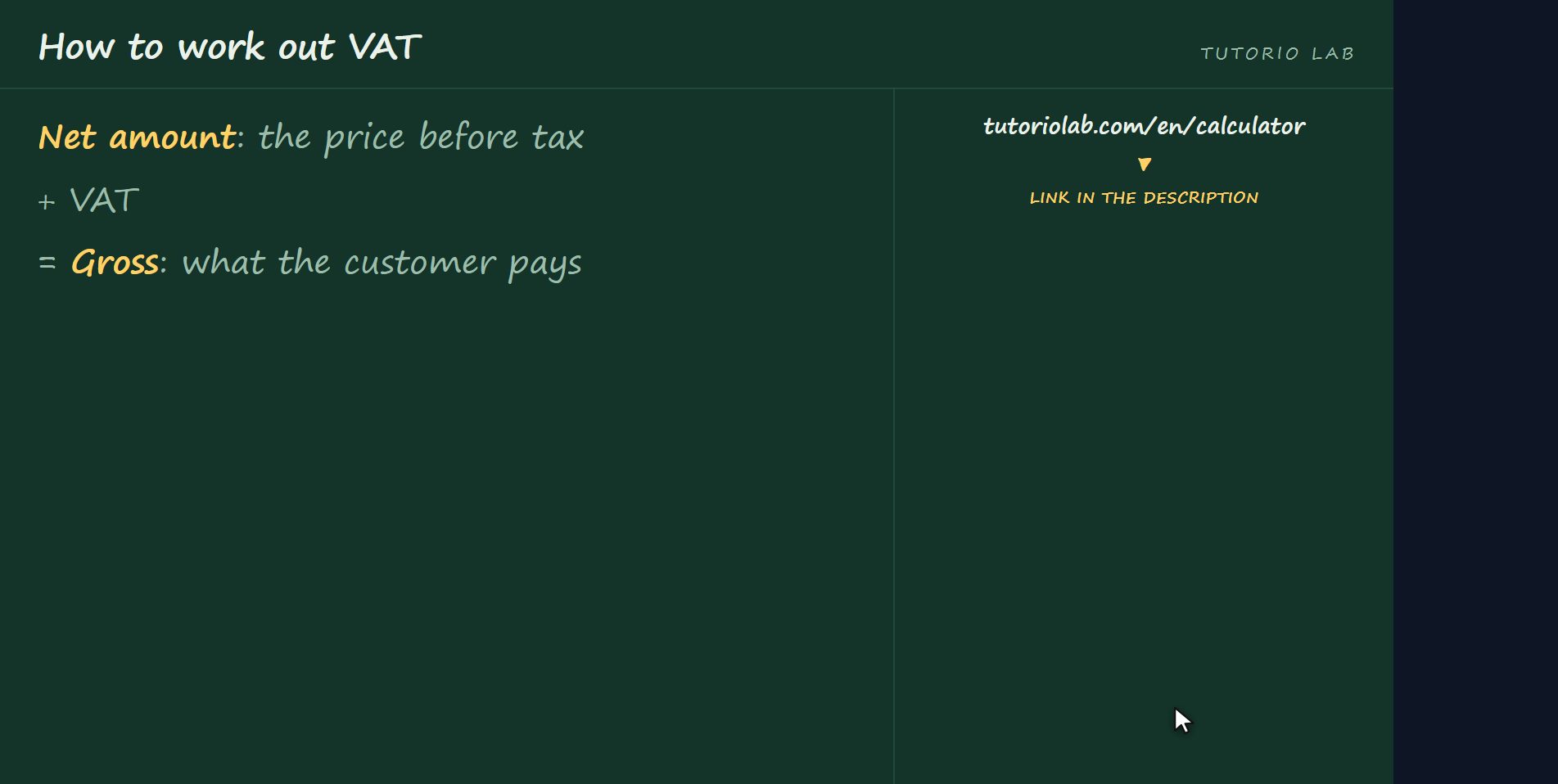What VAT is — How to work out VAT