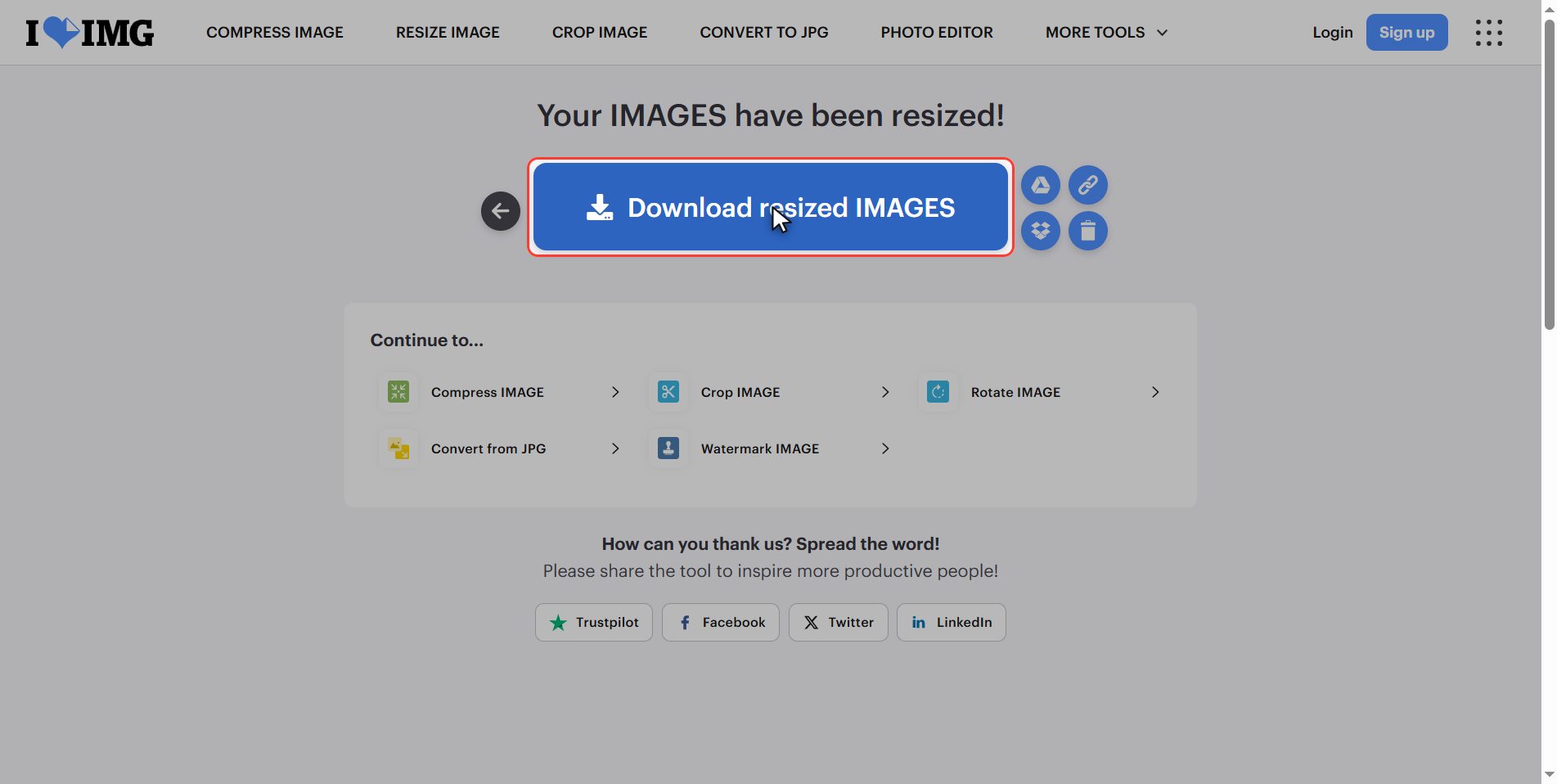 Download it — How to change the size of an image