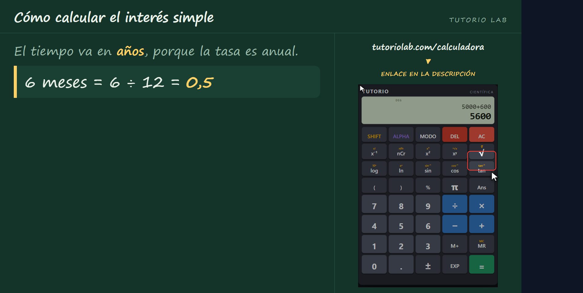 El error de los meses — Cómo calcular el interés simple