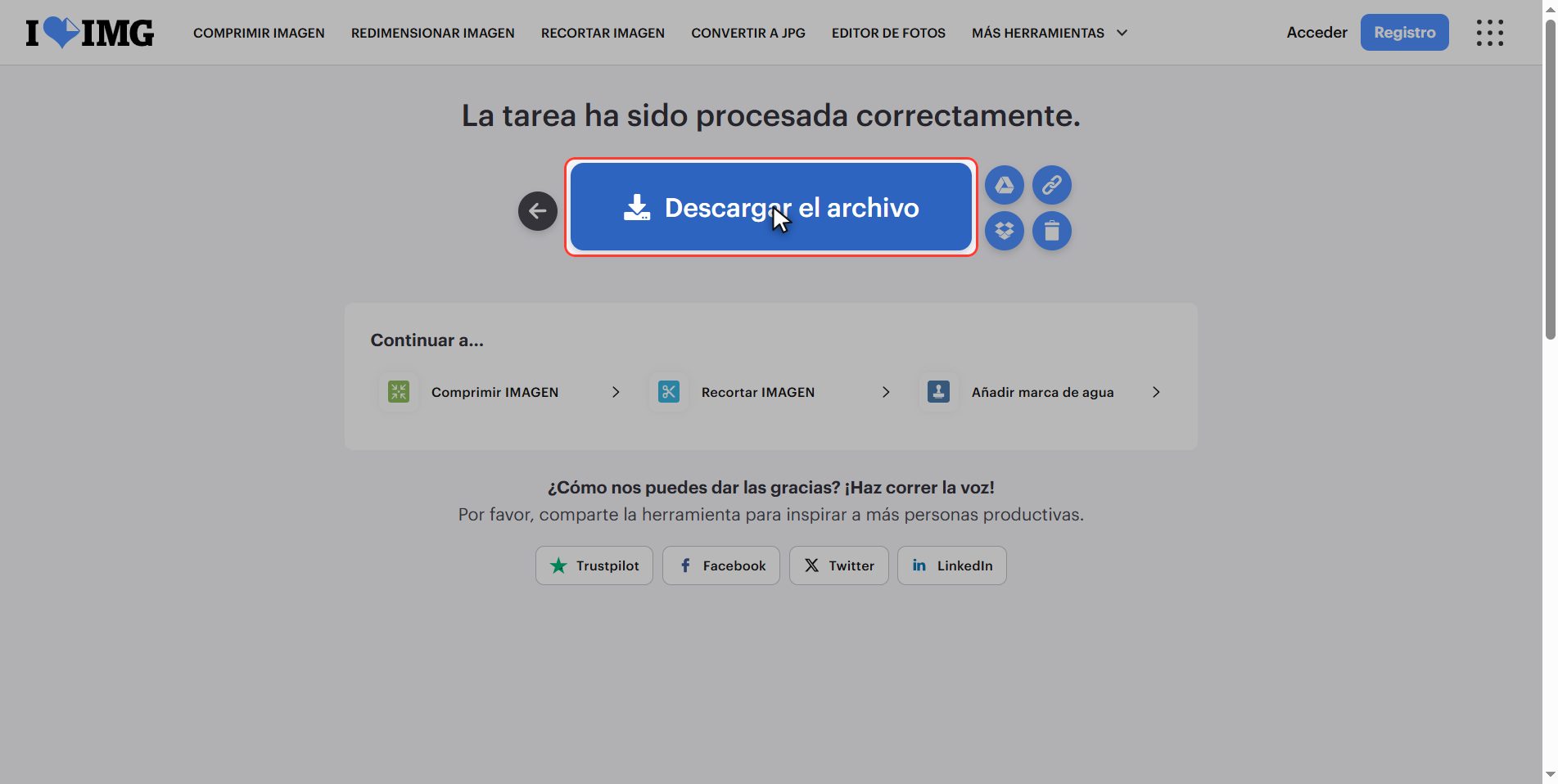 Descárgala y compárala — Cómo tapar caras en una foto antes de publicarla
