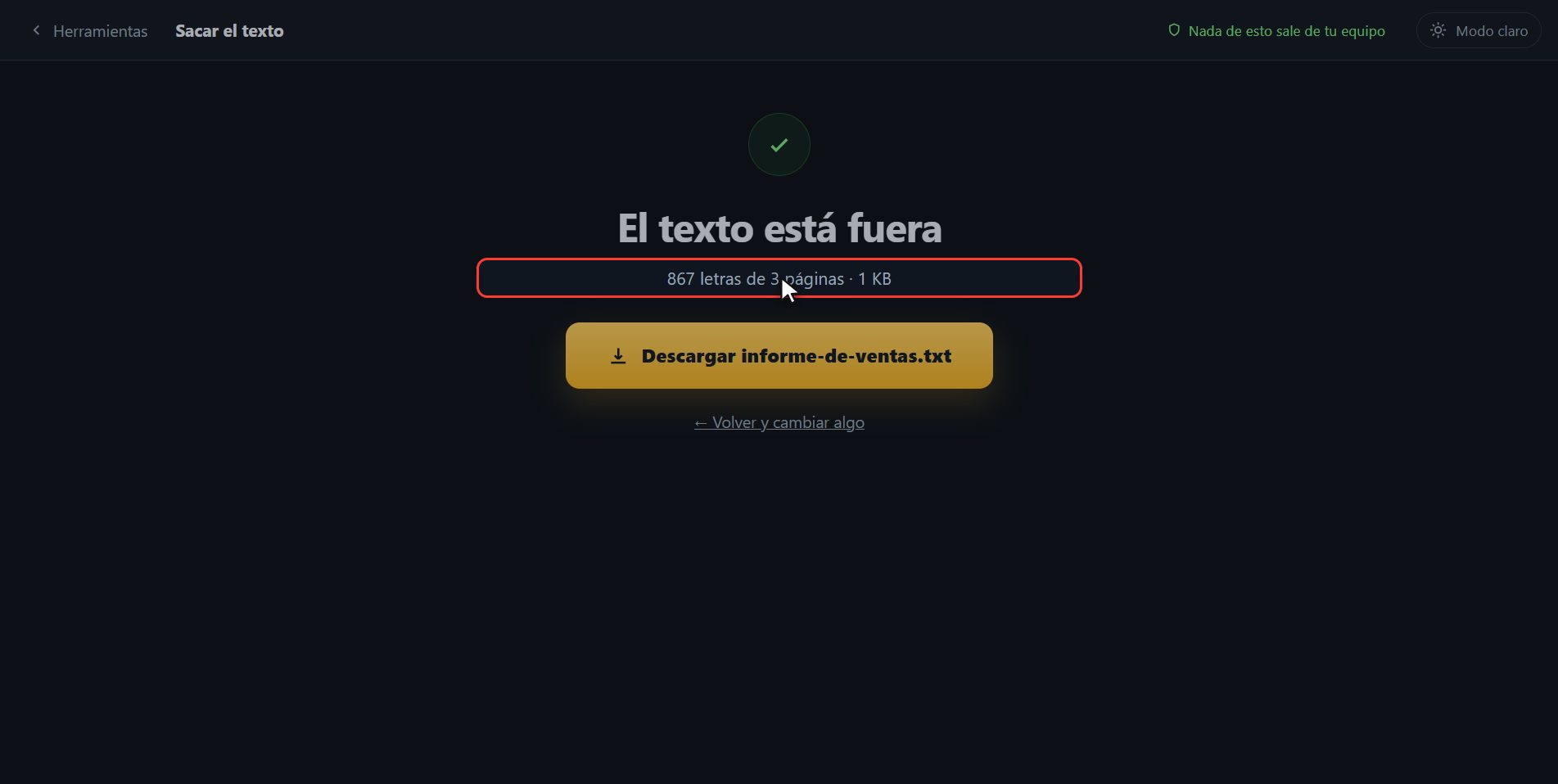 Y si tu PDF es un escaneo — Cómo copiar el texto de un PDF