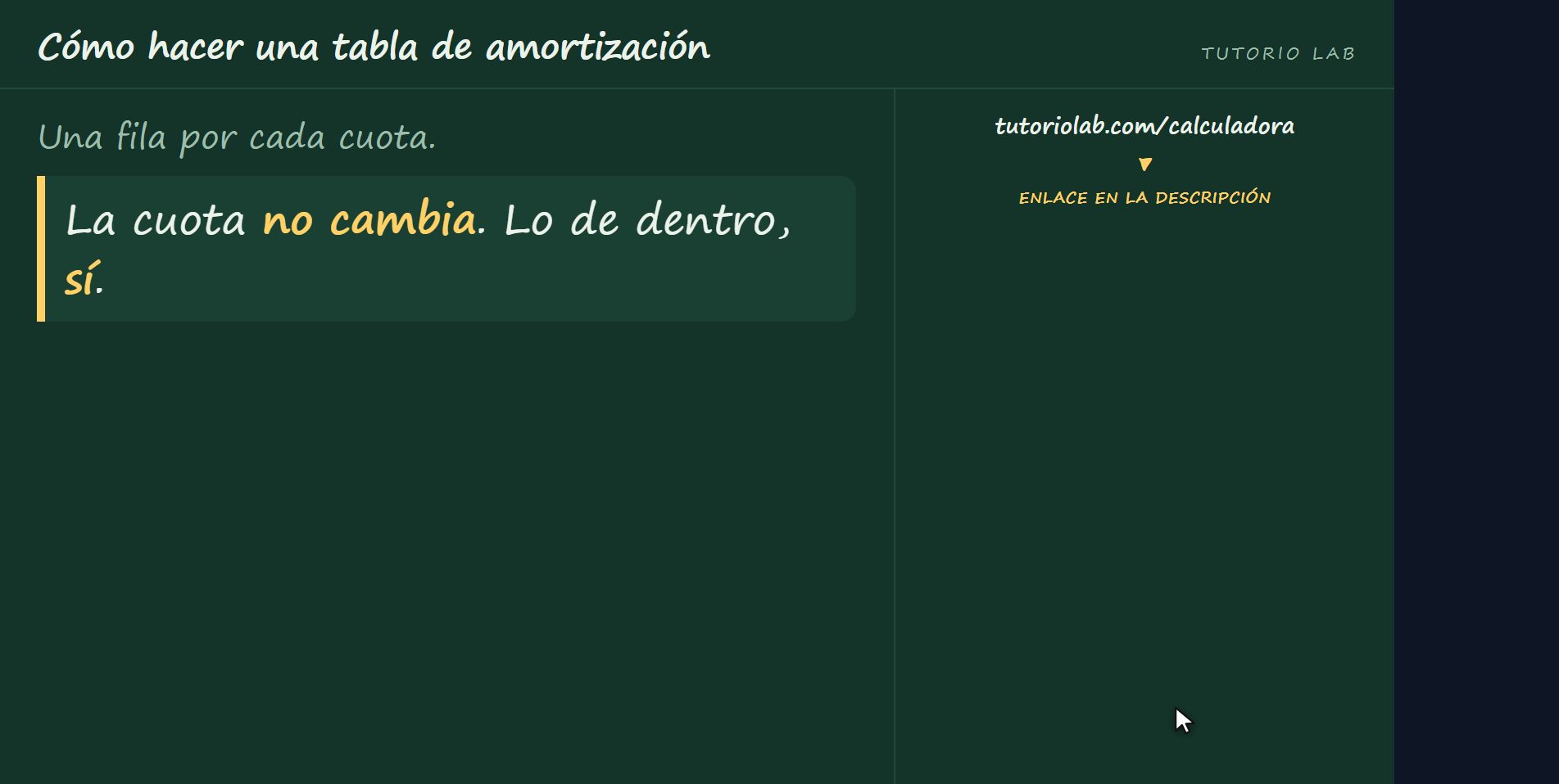 Qué es y para qué sirve — Cómo hacer una tabla de amortización