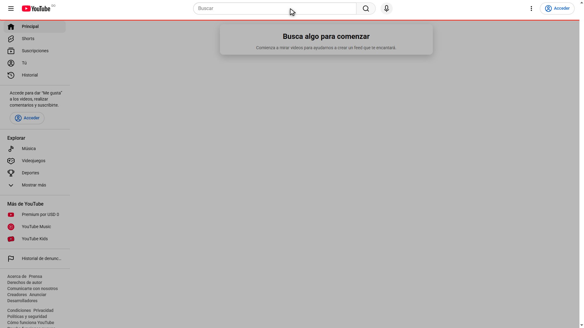 Listo: YouTube en español