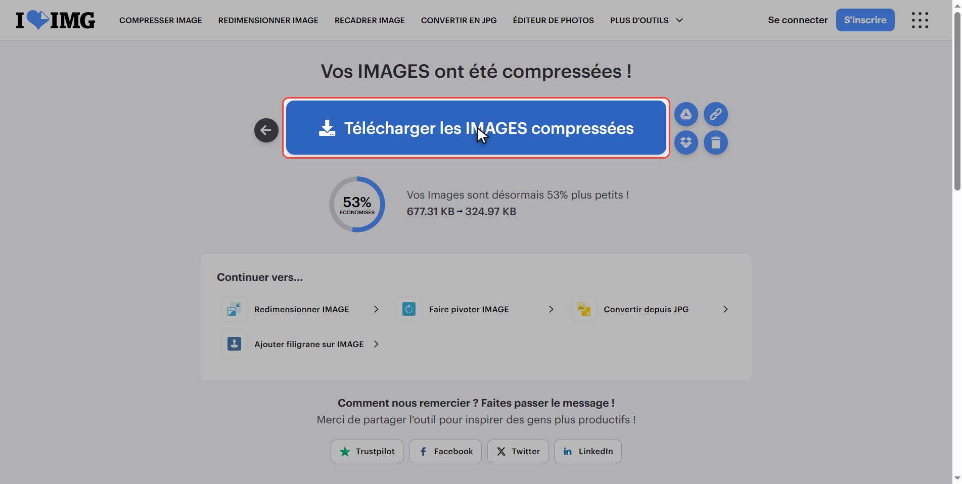 Téléchargez-les — Comment réduire le poids d’une photo