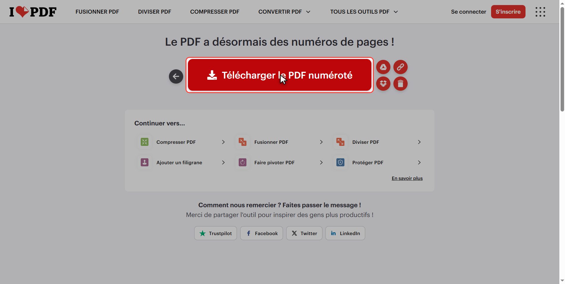 Téléchargez votre PDF numéroté — Comment numéroter les pages d’un PDF