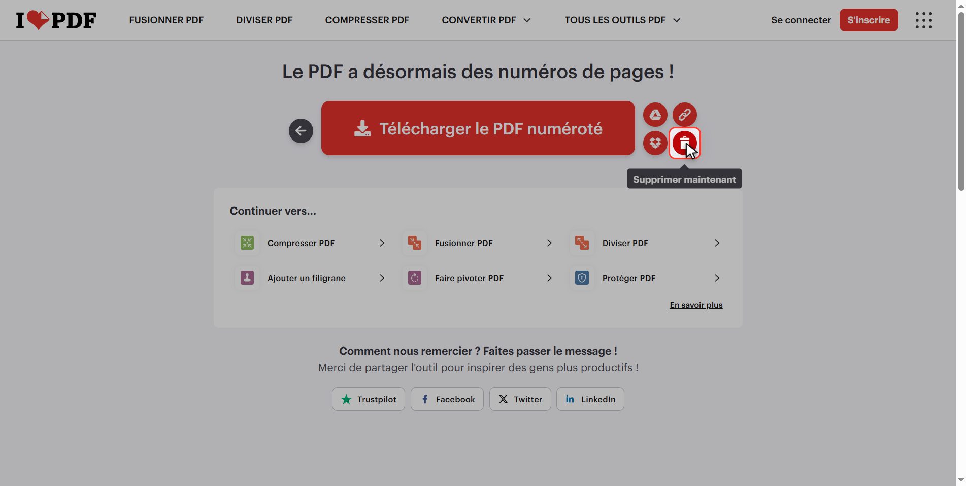 Ce qui arrive à vos fichiers — Comment numéroter les pages d’un PDF