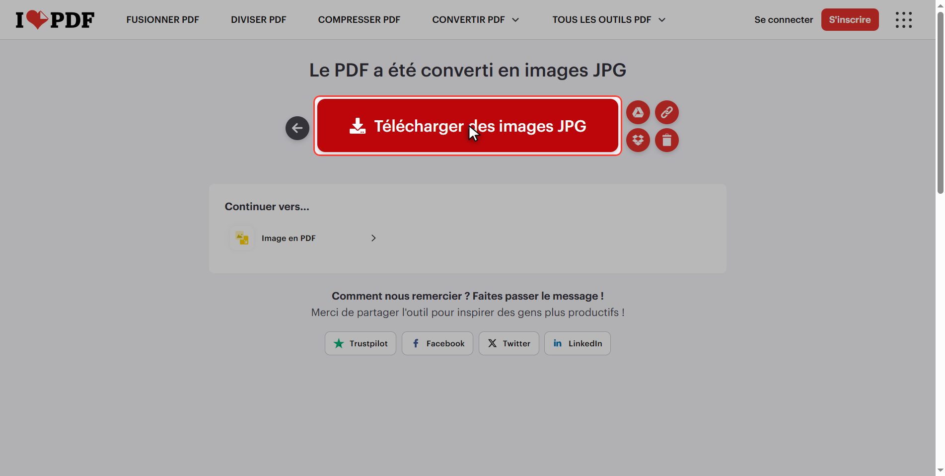 Ce que tu perds en convertissant — Convertir un PDF en images