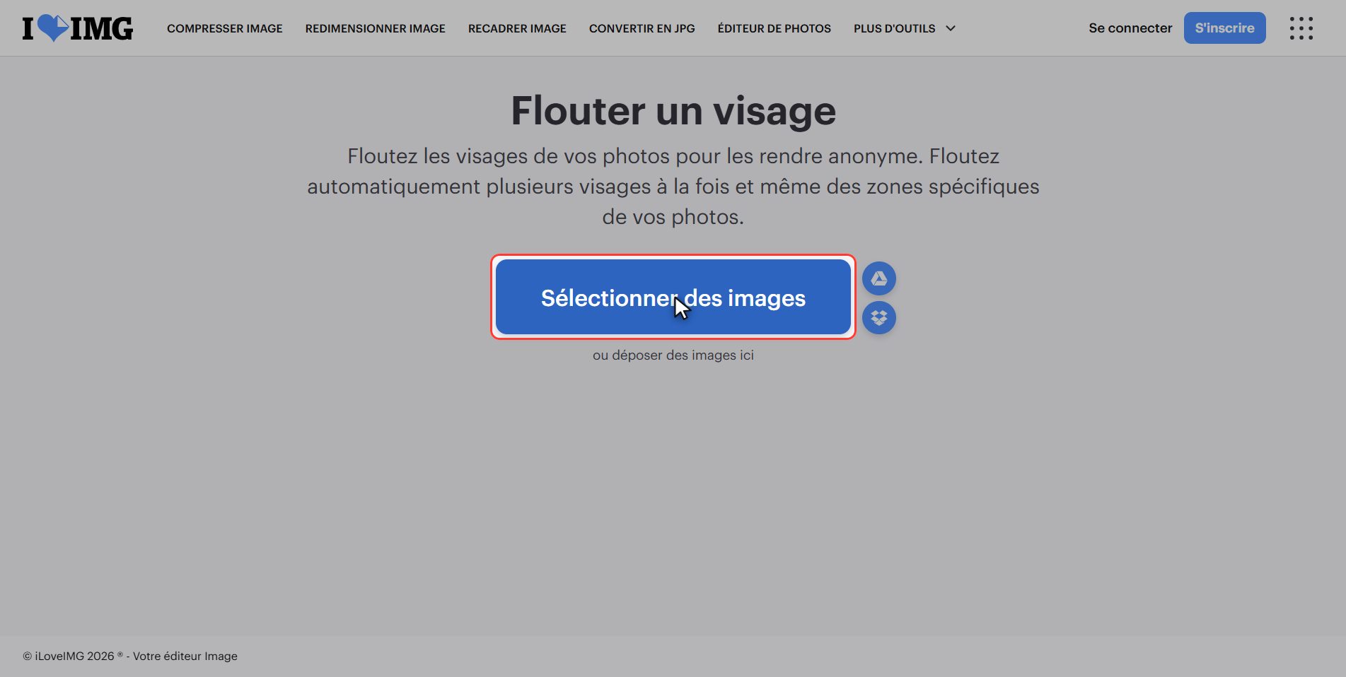 Envoie ta photo — Comment flouter des visages avant de publier une photo
