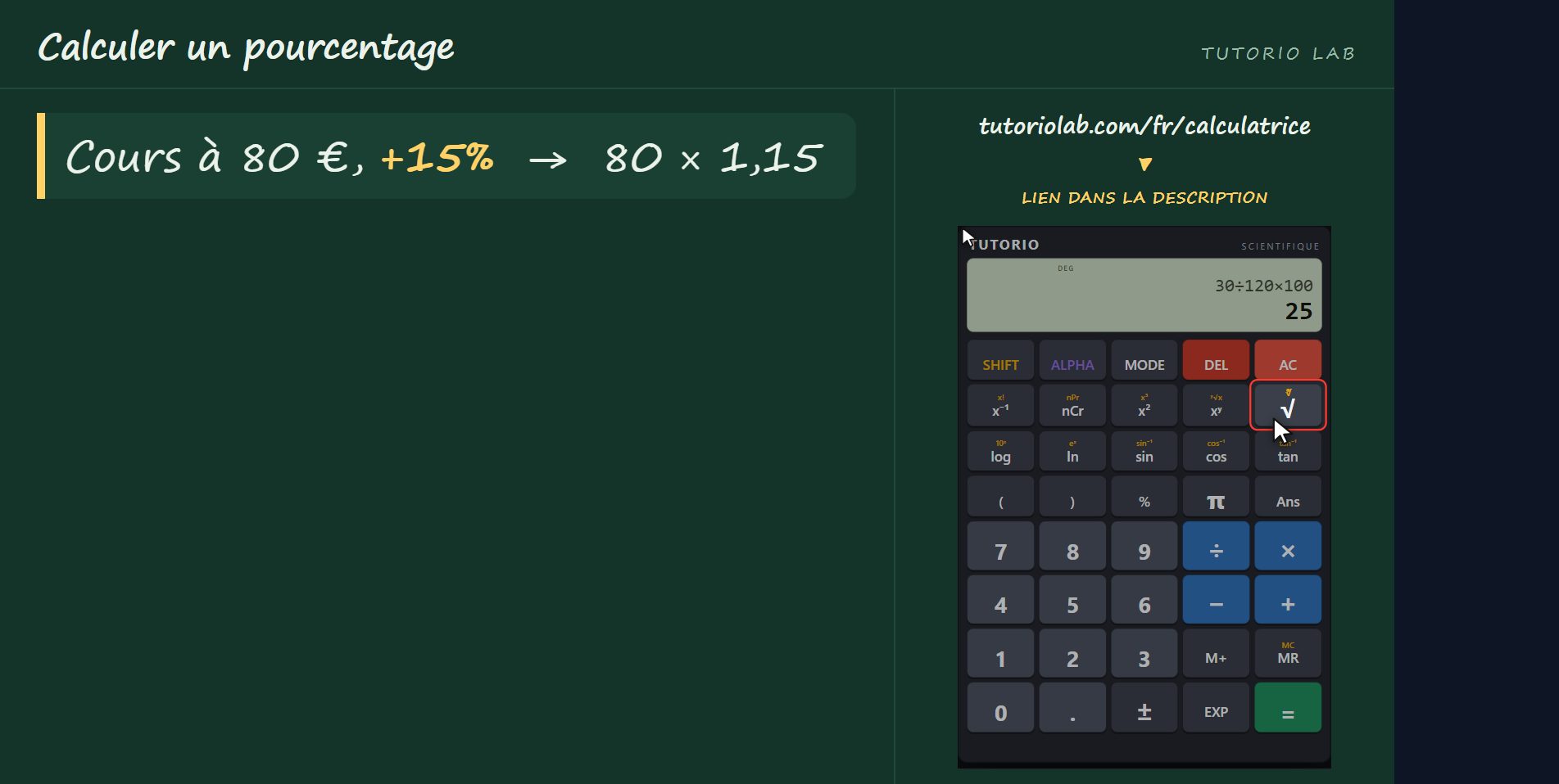 Ajouter un pourcentage — Calculer un pourcentage