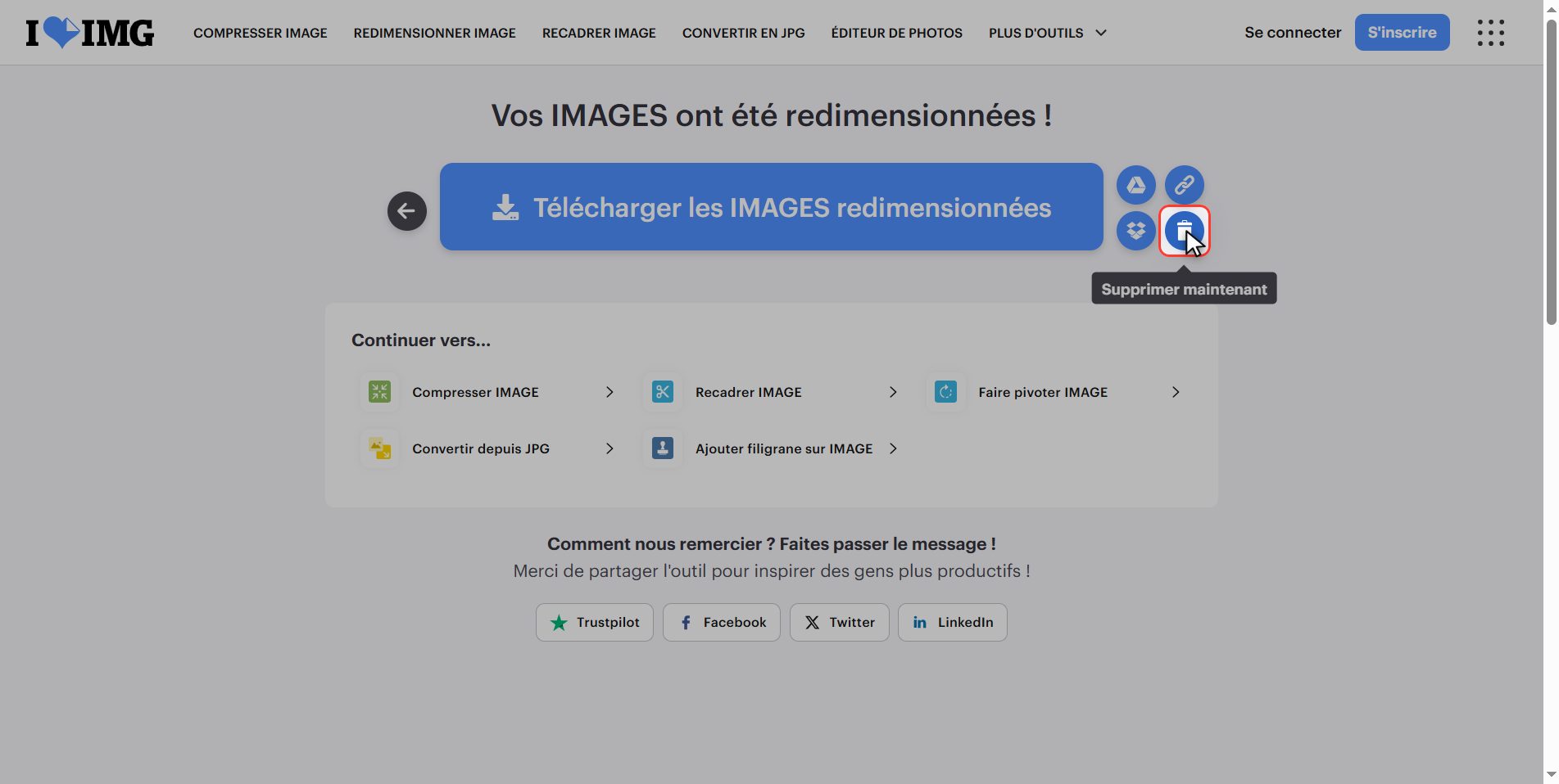 Ce qui arrive à tes fichiers — Comment changer la taille d'une image