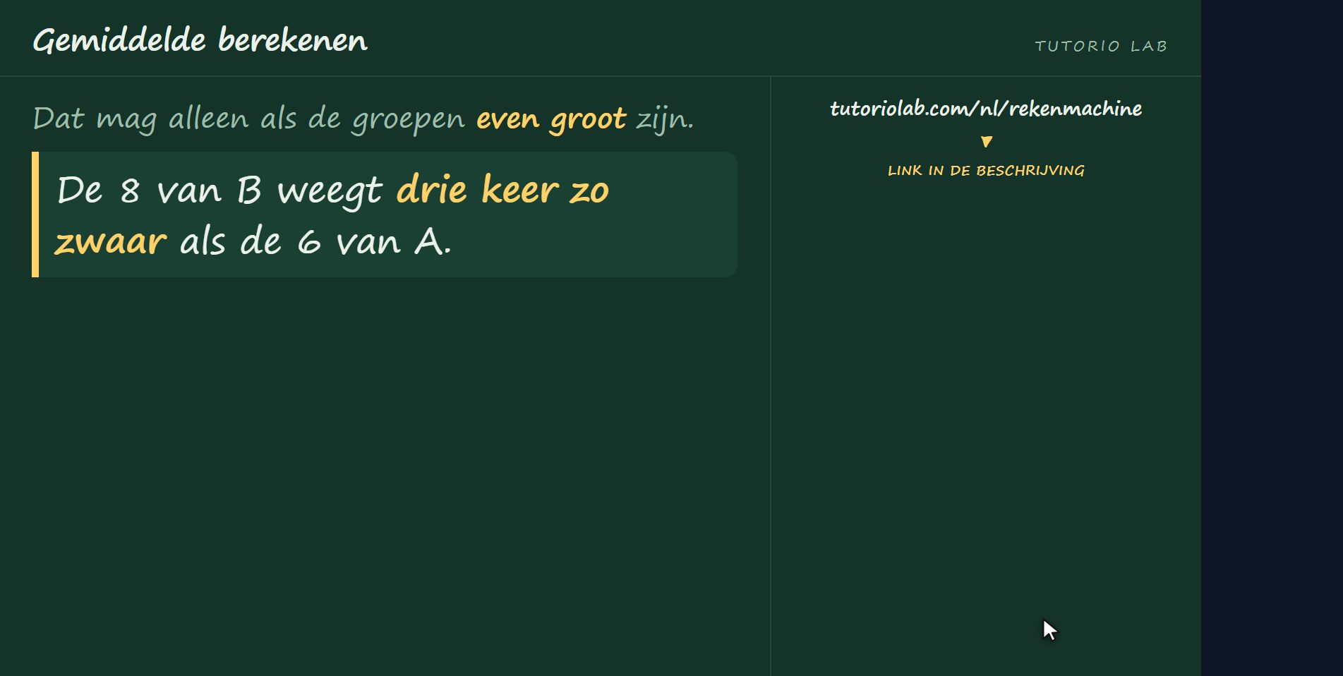 Waarom dat fout is — Gemiddelde berekenen